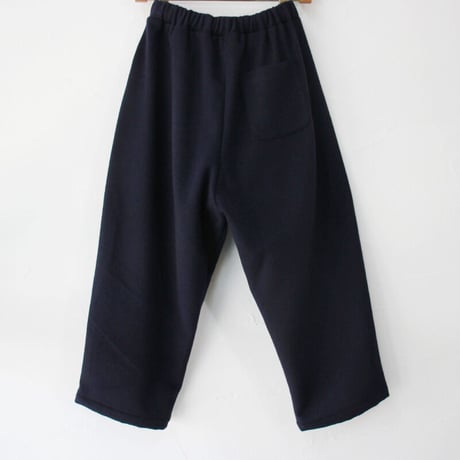 maomade マオメイド　カシミアブレンドやわらかライトメルトンパンツ　#ネイビー、ブラック