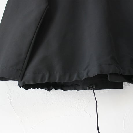 **S u K i M a -スキマ-別注** TRAVAIL MANUEL トラバイユマニュアル　ライトグログラン60/40クロスボタンパーカー　#ブラック　【送料無料】