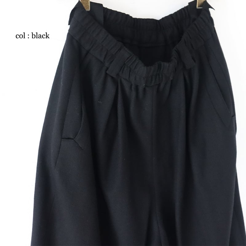 atelier naruse アトリエナルセ wool frano gaucho pants atelier naruse アトリエナルセ wool frano gaucho pants