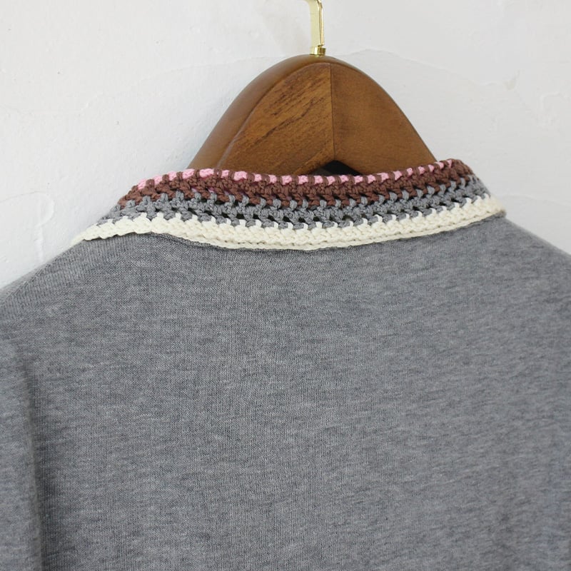 atelier naruse アトリエナルセ cotton crochet collar kn