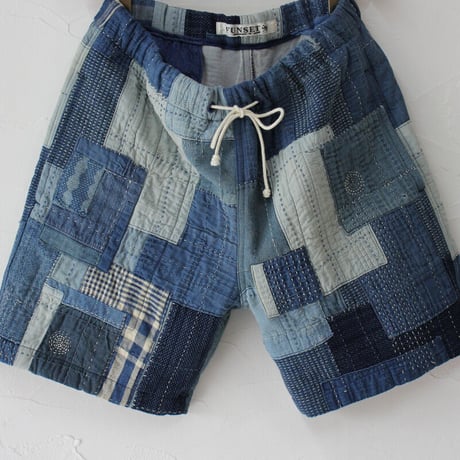 FUNSET OF ART ファンセットオブアート　INDIGO ART RANRUレイバックショーツ　#INDIGO