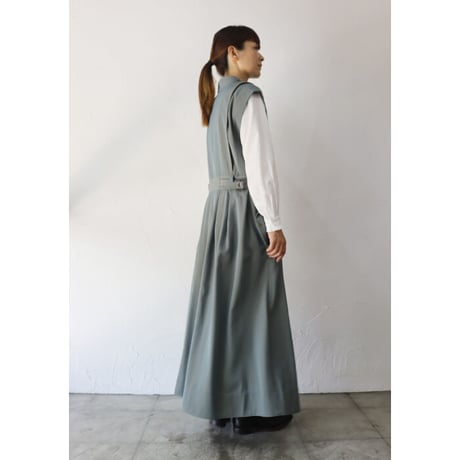 ASEEDONCLOUD アシードンクラウド　Hiraeth wool chambrey Hiraeth work coat ＃Light  green