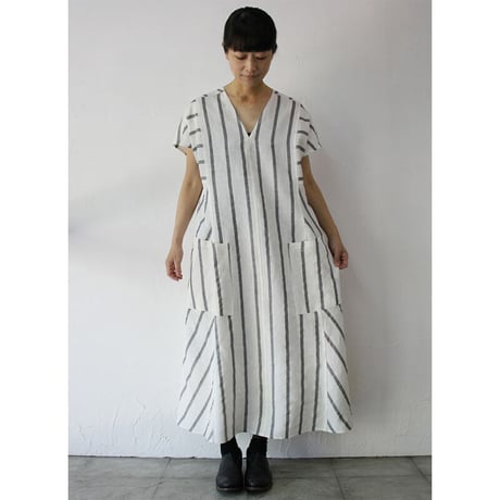 SUSURI ススリ　ショアドレス　＃stripes 【送料無料】