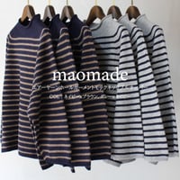 **再入荷**maomade マオメイド　エアーヤーンホールガーメントモックネックプルオーバー　【送料無料】