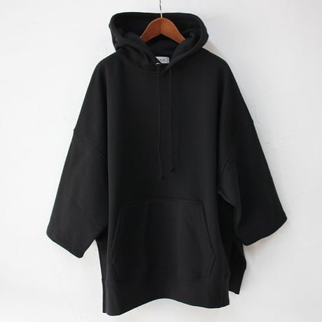 CAERULA カエルラ　TC sweat BIG hoodie 裏起毛スウェットBIGパーカー  #ホワイト、ブラック　【送料無料】