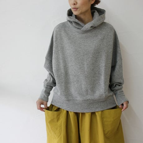 **またまた再入荷** Linenya リネンヤ　ウールドルマンパーカー　#グレー