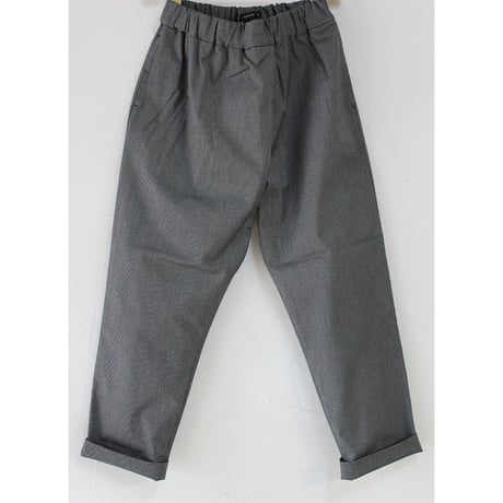 **ライトブラウン再入荷**TRAVAIL MANUEL トラバイユマニュアル　グレンチェックノームパンツ　♯グレー、ライトブラウン　【送料無料】