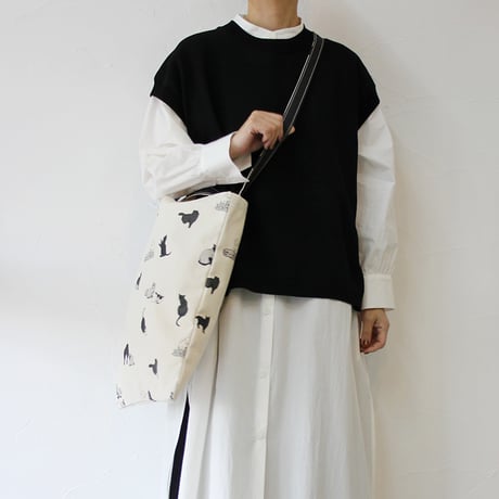 TEMBEA テンベア　3HANDLE TOTE PRINT　#CAT　【送料無料】