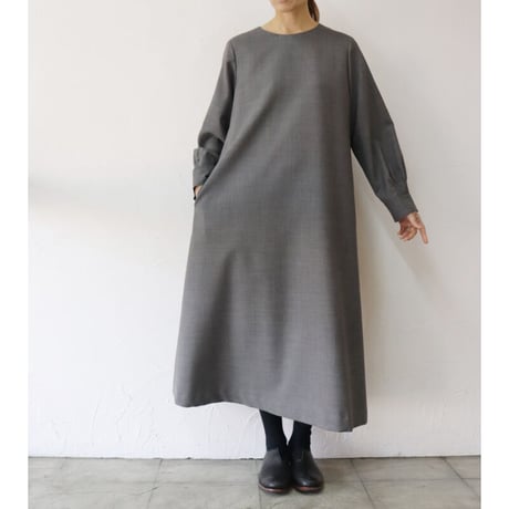 **再入荷** atelier naruse アトリエナルセ　formal A line one-piece dress フォーマルAラインワンピース