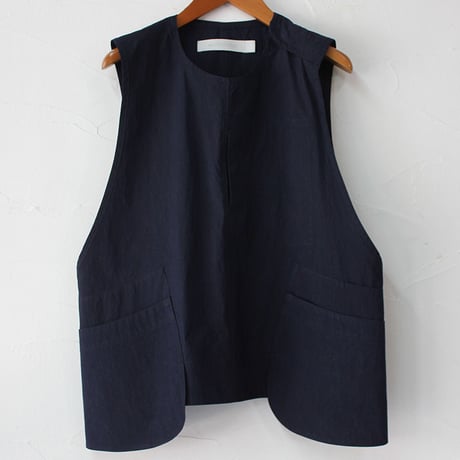 ASEEDONCLOUD　アシードンクラウド　working typewriter cloth seeding vest #indigo　【送料無料】
