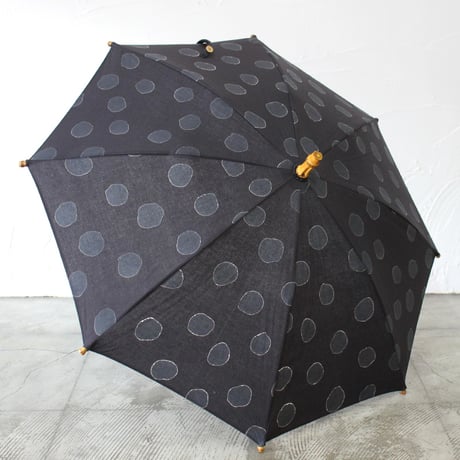 ツタエノヒガサ 黒 日傘 竹製ハンドル ツタエノヒガサ 黒 日傘 竹製