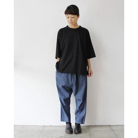 TRAVAIL MANUEL トラバイユマニュアル　6.5ozライトデニムサドルパンツ　♯ LT/INDIGO , INDIGO , GREY　【送料無料】
