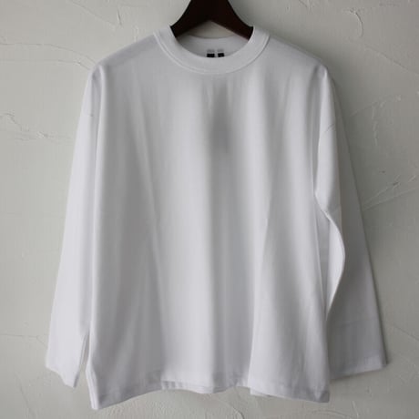TRAVAIL MANUEL トラバイユマニュアル　クラシック天竺長袖バインダーTシャツ