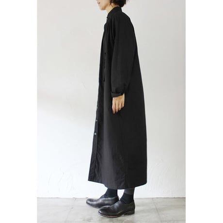 **久しぶりに再入荷**15 jyugo ジュウゴ horse clothギャザーTABIワンピース　♯ブラック　【送料無料】