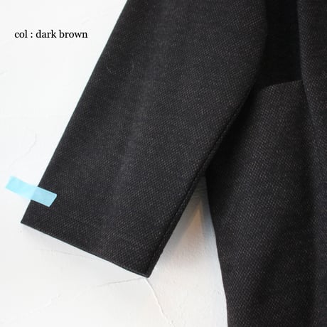 atelier naruse アトリエナルセ　wool jersey one-piece　ウールジャージーワンピース　【送料無料】