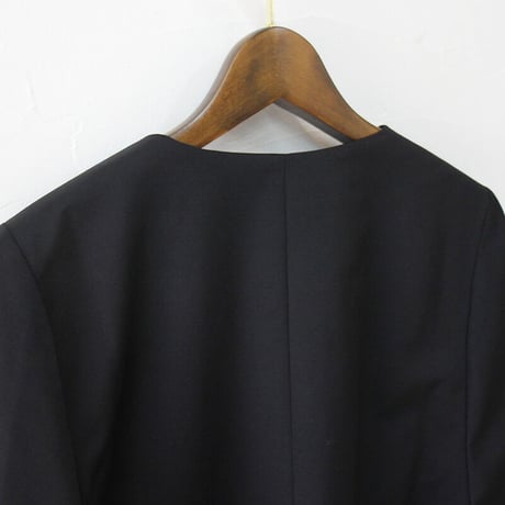 **再入荷** Linenya リネンヤ　ウールジャケット　#ブラック　【送料無料】