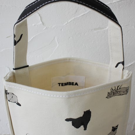 TEMBEA テンベア　BAGUETTE TOTE MINI PRINT　#CAT 【送料無料】