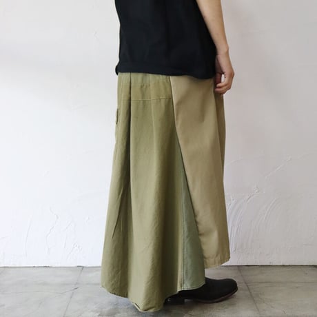 ARTE POVERA　アルテポーヴェラ　RE-EUチノパンツタックロングスカート