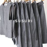 SUSURI ススリ　タピールスカート　#prussian blue 【送料無料】
