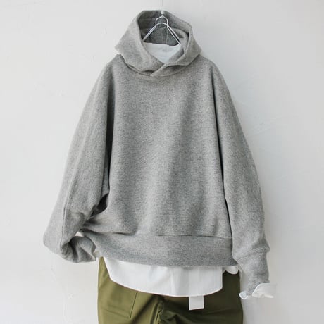 **またまた再入荷** Linenya リネンヤ　ウールドルマンパーカー　#グレー