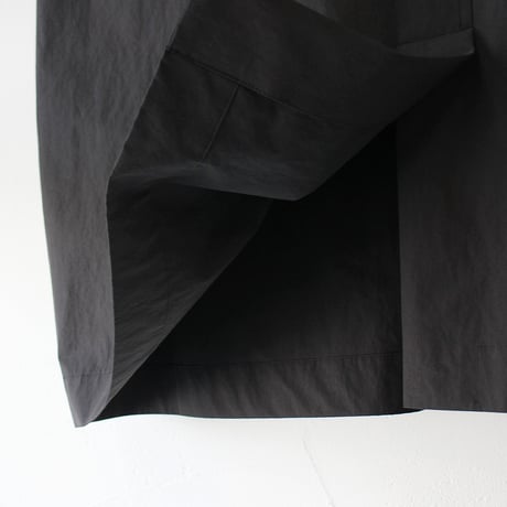 **再入荷** atelier naruse アトリエナルセ　コットンナイロンタフタフーデットコート　cotton nylon taffeta hooded coat