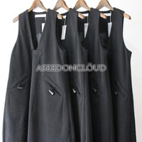 ASEEDONCLOUD アシードンクラウド Forest quilt Forest king dress フォレストキルトワンピース #ブルー、ブラック　【送料無料】