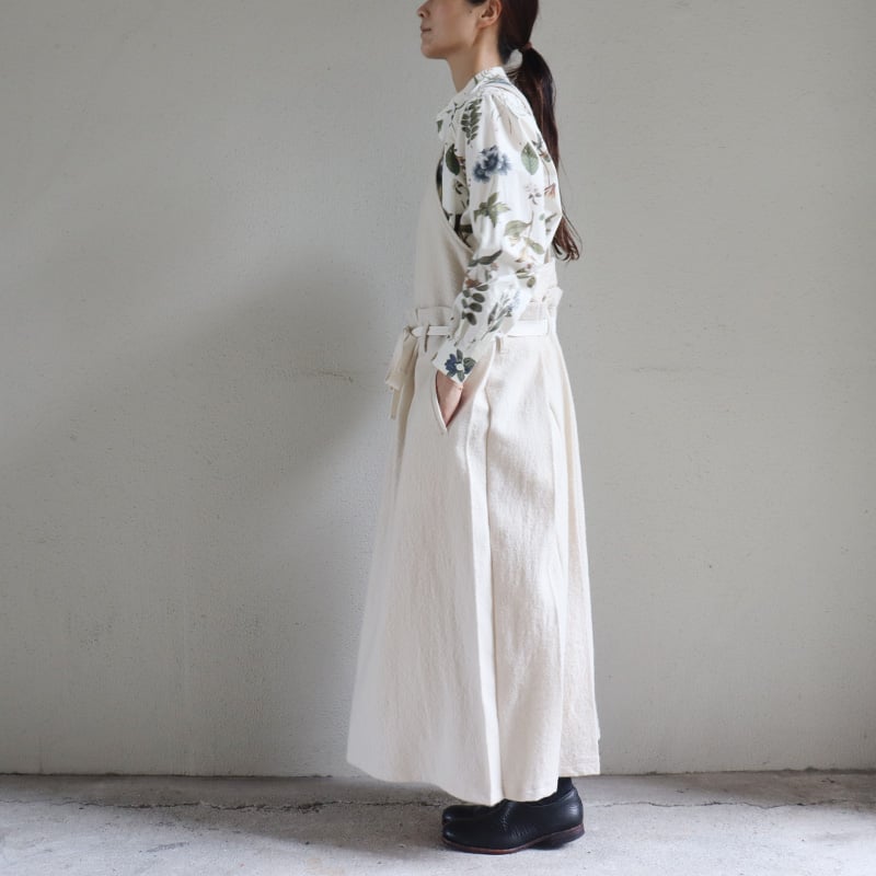 ASEEDONCLOUD アシードンクラウド Foggy wool Sankayo apron
