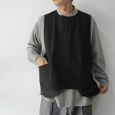 ASEEDONCLOUD アシードンクラウド　Immunity cloth Reseacher waistcoat #Dark brown 【送料無料】