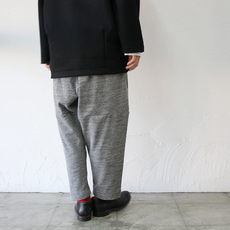 新色ネイビー追加入荷** homspun ホームスパン 裏パイル度詰ギャザー