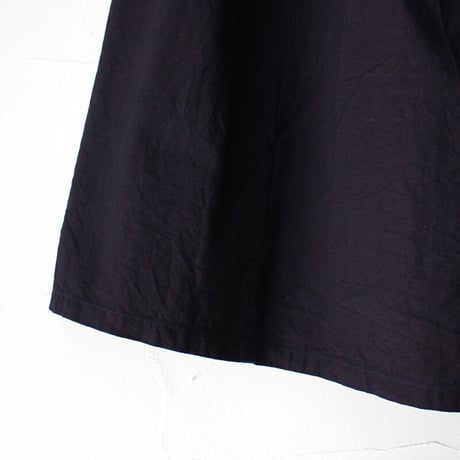 homspun ホームスパン　藍染めギャザースカート　#ブルー　【送料無料】