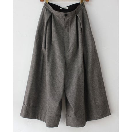 SUSURI ススリ　ピザントパンツ　#smoky brown　【送料無料】