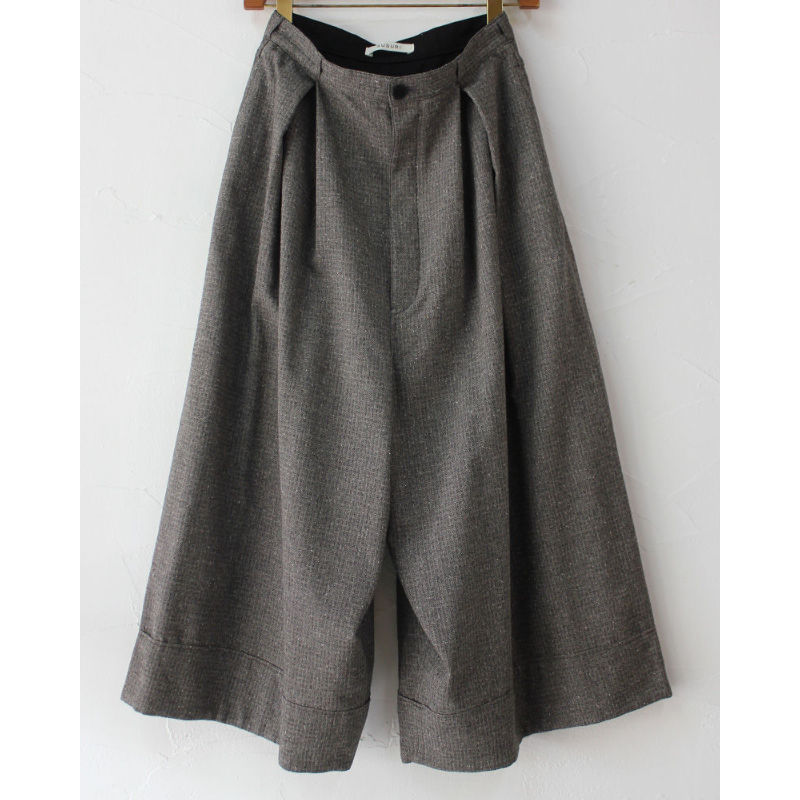 SUSURI ススリ ピザントパンツ #smoky brown 【送料無料】 | sukima 