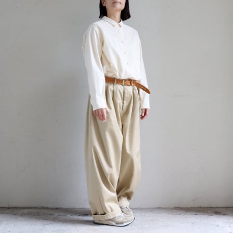 CAERULA PER LIGHTS カエルラパーライツ　チノタックパンツ　#ベージュ　【送料無料】