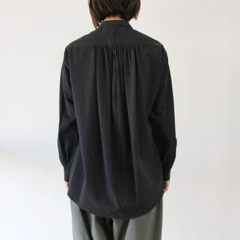 susuri ヘムレンシャツ black