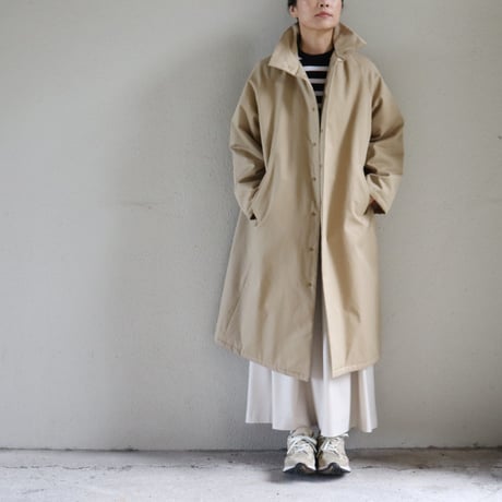 **2025a/w分到着**atelier naruse アトリエナルセ　cotton batting coat　コットン中綿コート　【送料無料】