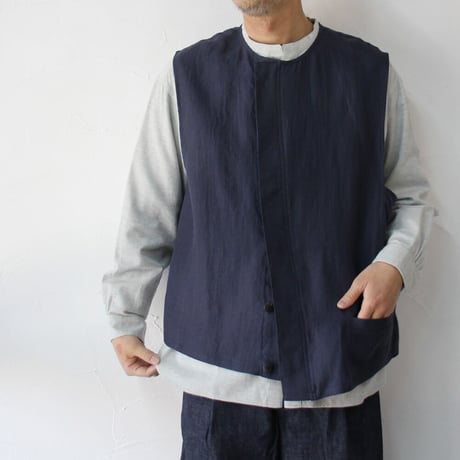 SUSURI ススリ　ディグベスト　#navy , khaki , celadon 　【送料無料】