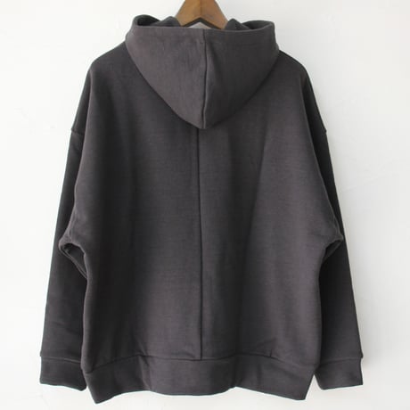 **またまた再入荷** LinenYa リネンヤ　裏毛コットンパーカー　#スミクロ、ライトグレー、オートミール、ブラック　【送料無料】