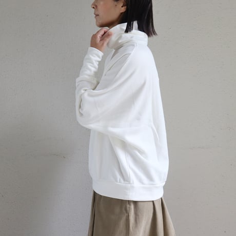 **またまたまた再入荷** LinenYa リネンヤ　コットン裏毛ハイネックプルオーバー