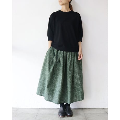 **またまたまた再入荷** Linenya リネンヤ　クルーネック5分袖Tシャツ　【送料無料】