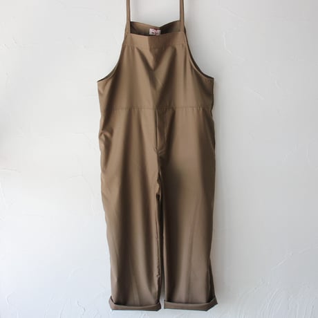 maomade マオメイド　T/Rサロペット　#カーキブラウン、ブラック