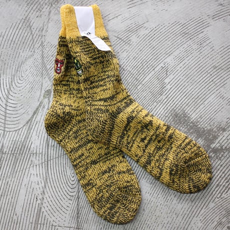 decka x BRÚ NA BÓINNE　Heavyweight Pile Socks / Washable Wool