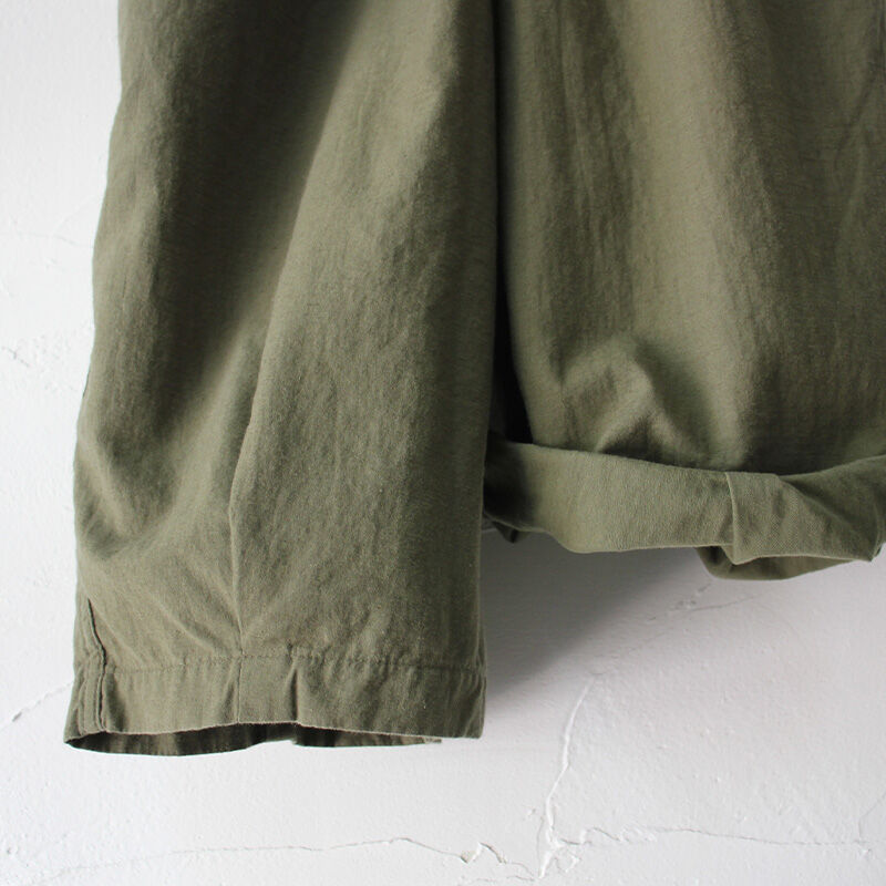 Brocante【ブロカント】綿麻バックサテンバロンサロペット