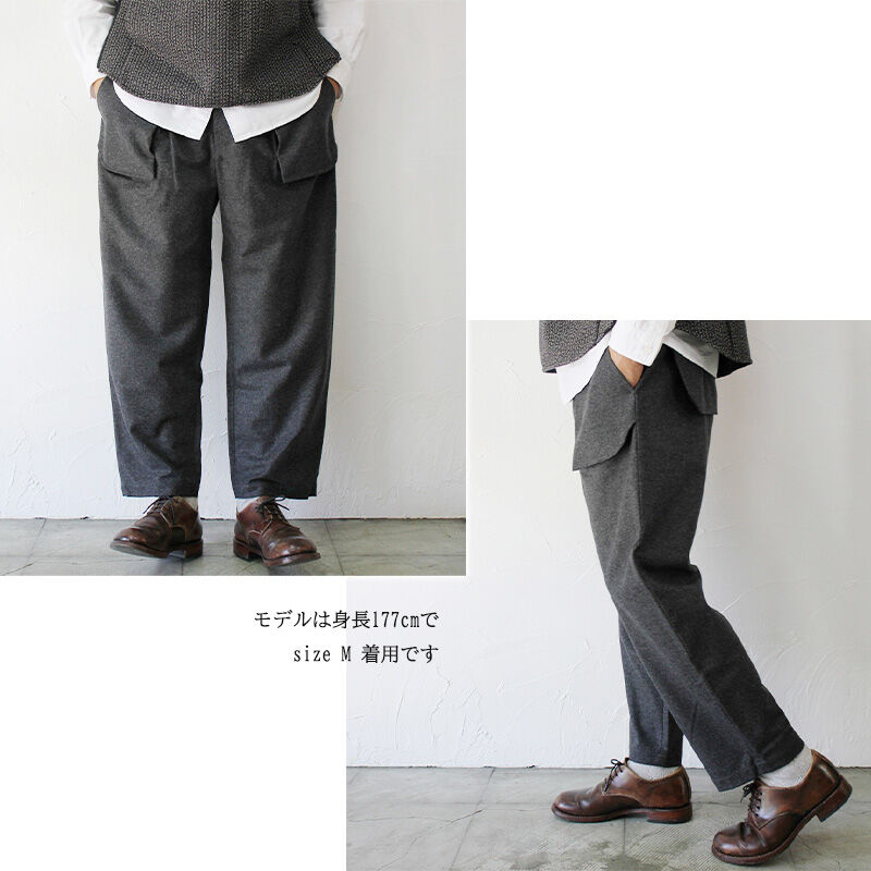 ASEEDONCLOUD アシードンクラウド Wedding Loden Spriggan Trousers #Dark Grey【送料無料】