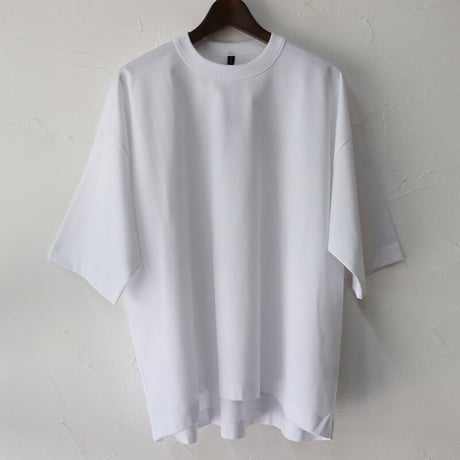 TRAVAIL MANUEL トラバイユマニュアル　コンパクト天竺6分袖Tシャツ