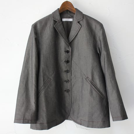 **再入荷** homspun ホームスパン　W/Lジャケット　#ダークブラウン、ブラック　【送料無料】