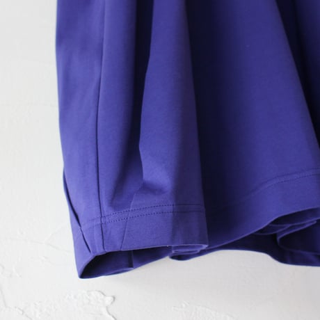 **再入荷** atelier naruse アトリエナルセ　コットンカットソーコクーンワンピース　#ネイビーブルー、ブラック　【送料無料】