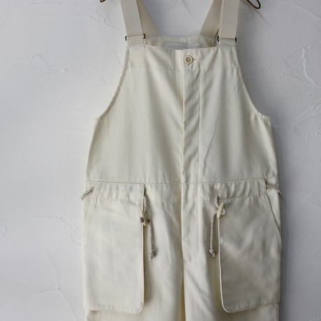 ASEEDONCLOUD アシードンクラウド　Hyouryushi tricotine Shared work wader　#off white　【送料無料】