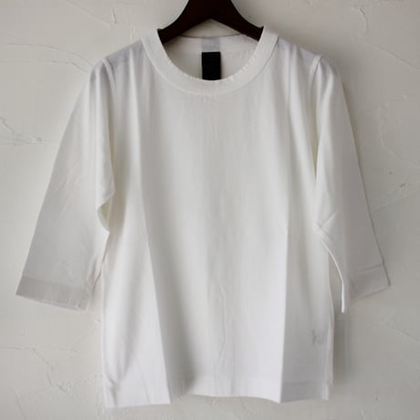 **2025秋冬分到着** homspun ホームスパン　30/1天竺7分袖Tシャツ