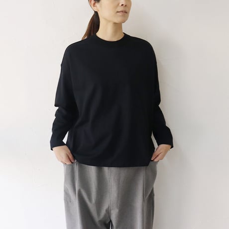 TRAVAIL MANUEL トラバイユマニュアル　クラシック天竺長袖バインダーTシャツ