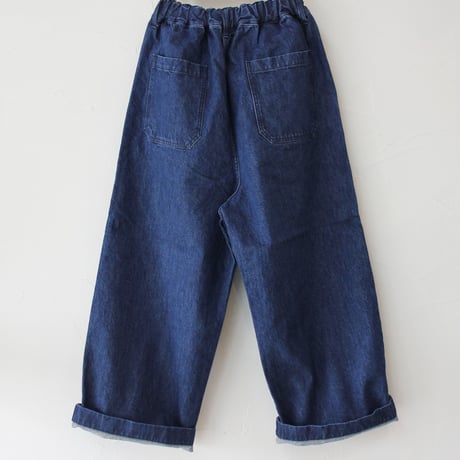 TRAVAIL MANUEL トラバイユマニュアル　ムラ糸デニムノーティカルパンツ　#オフ白、インディゴ